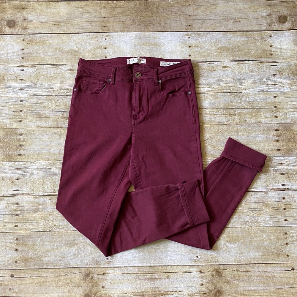 Bullhead high rise skinny jeans